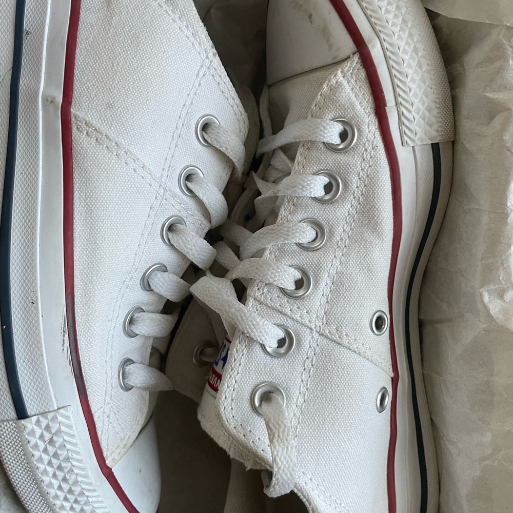 Low top converse - WHITE